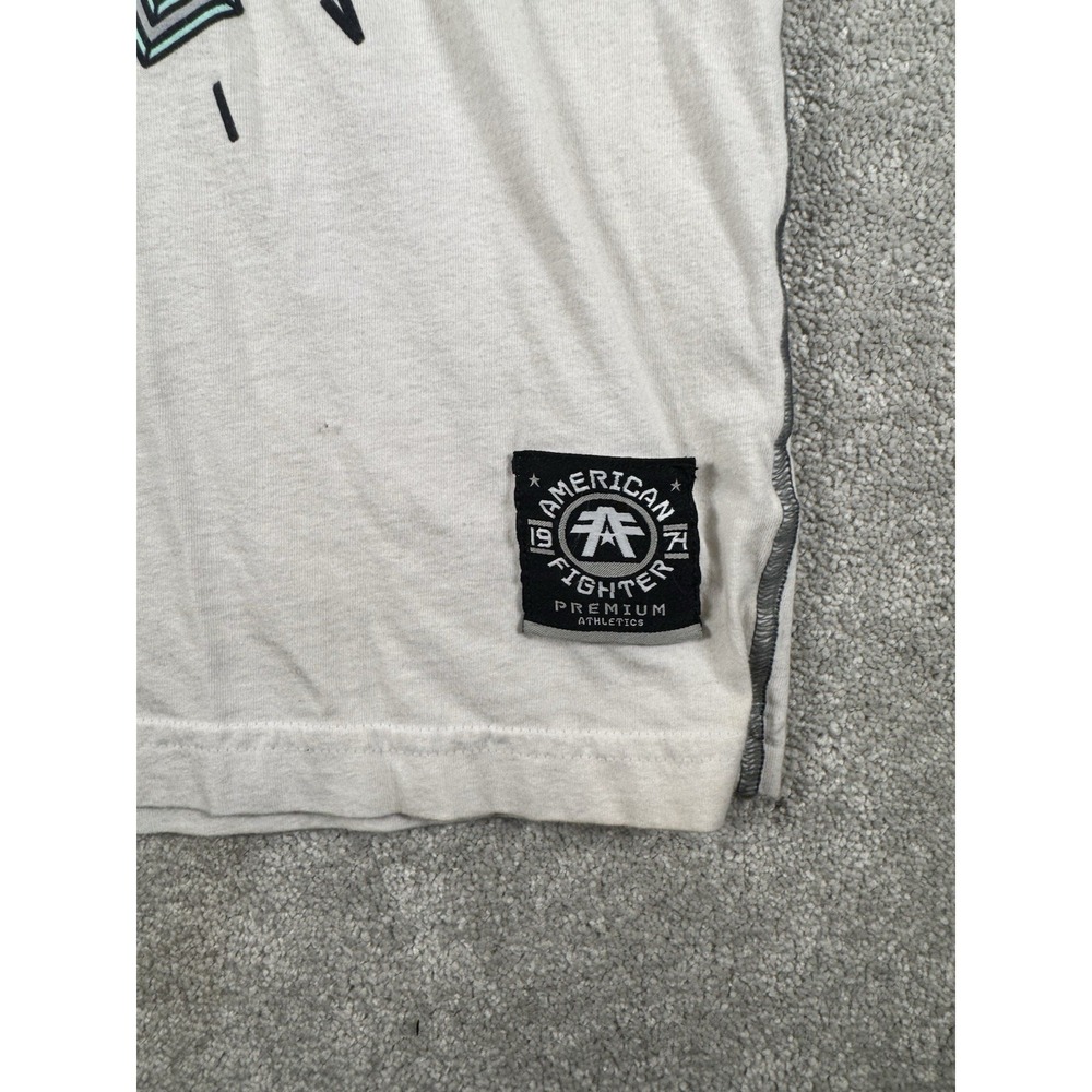 American Fighter Athletics Double Sided Light Weight Hoodie‎ Tshirt Size Medium - Picture 2 of 9